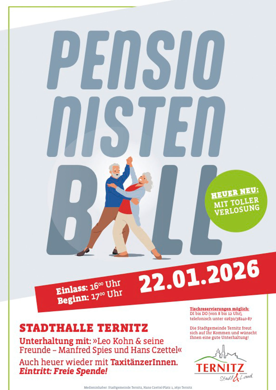 Pensionistenball Ternitz 2026 Pensionistenball Ternitz 2026