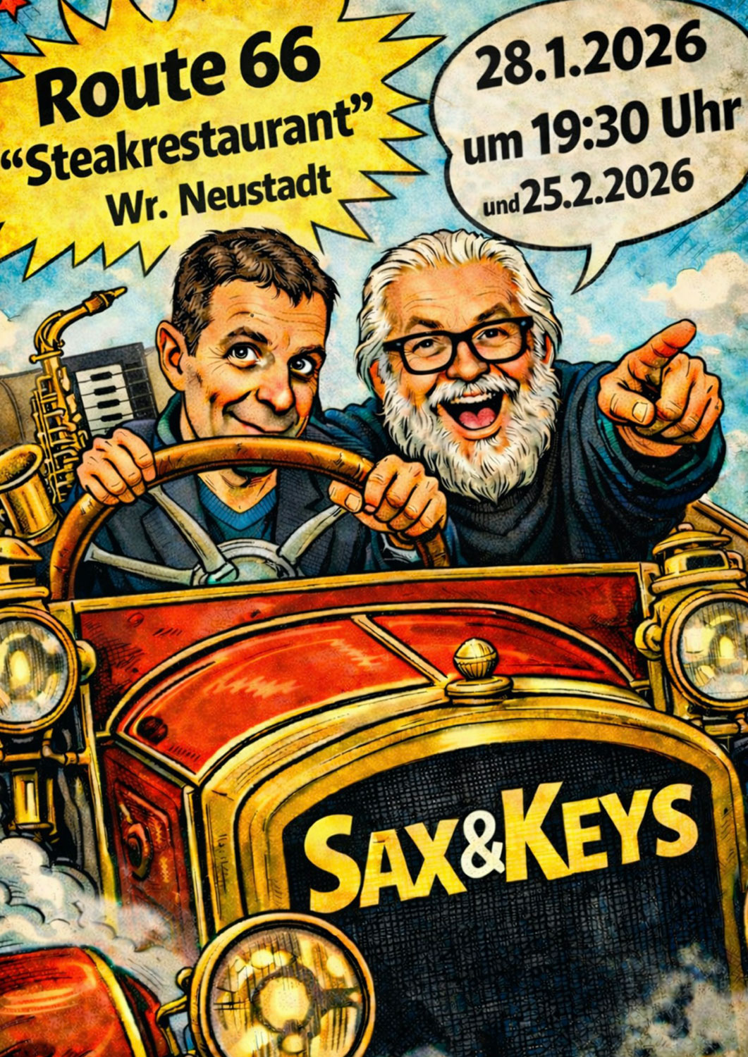 Saxkeys Route 66 Saxkeys Route 66