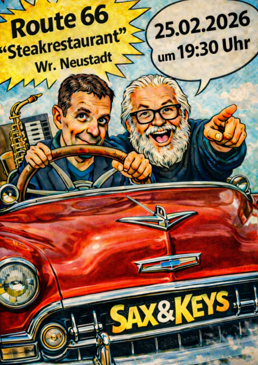 Saxkeys Route 66 | 2 Saxkeys Route 66 | 2